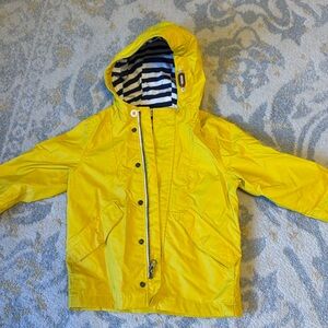 Baby Gap toddler rain jacket with hood.